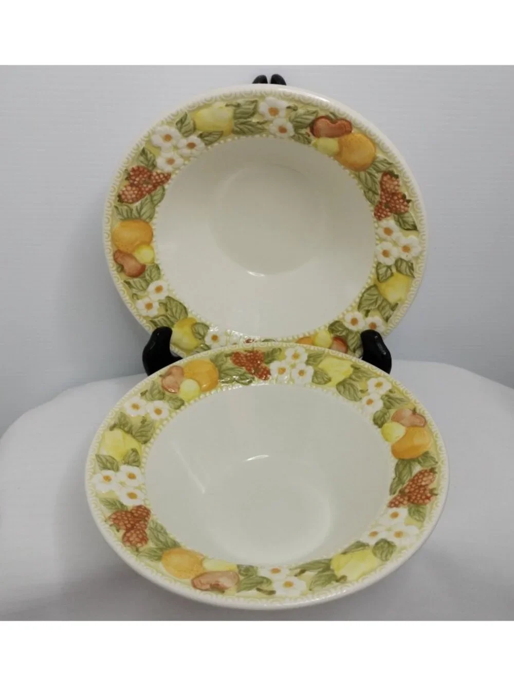 Vintage Vernon Ware By Metlox Poppytrail Serving Bowl 7